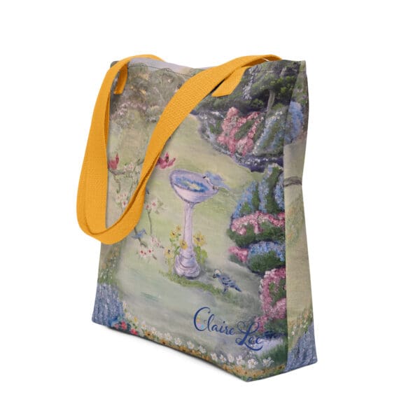 Meeting at the Birdbath Tote Bag - Image 3