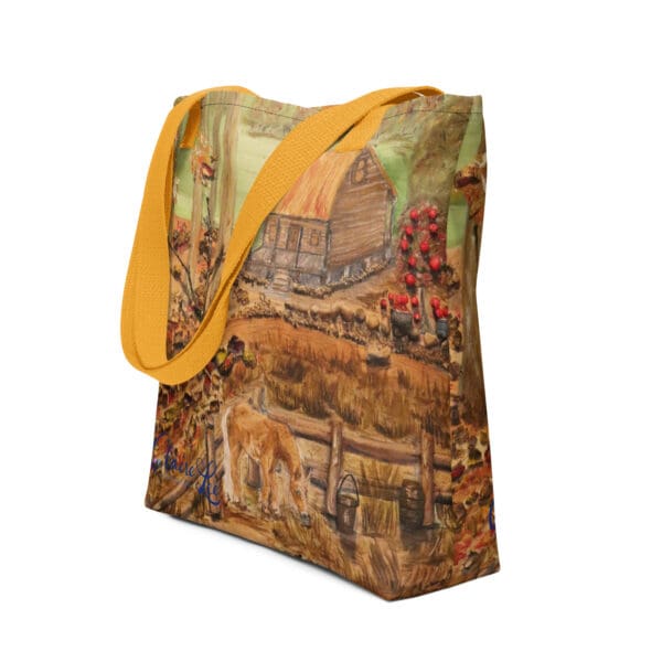 Red Apple Buffet Tote Bag - Image 3