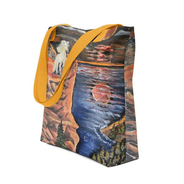 Stallion of the Lunar Eclipse Tote Bag - Image 3