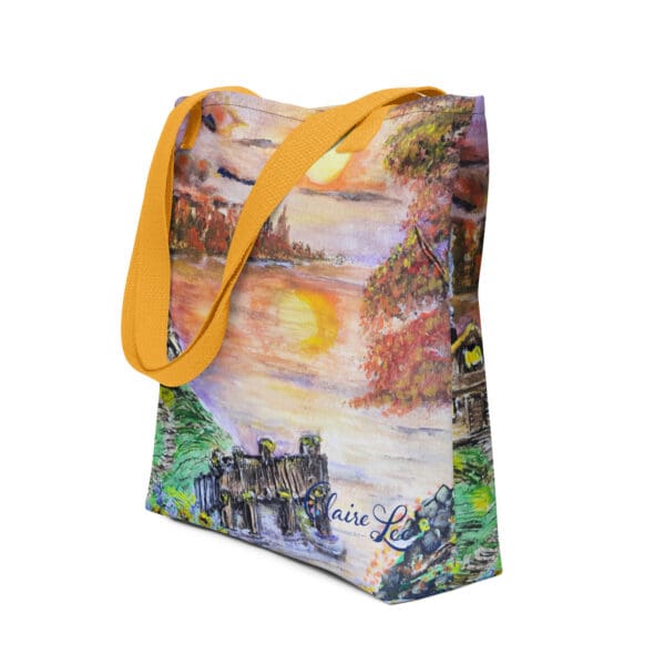 Sunset Lake Tote Bag - Image 3