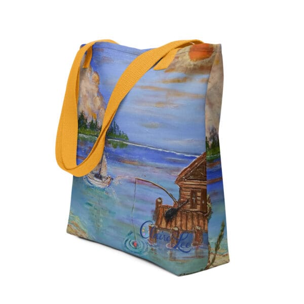 The Fish Are Biting Tote Bag - Image 3