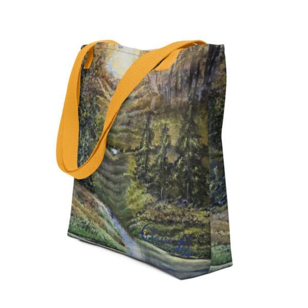 Up The Stream Tote Bag - Image 3