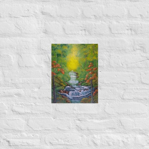 An Evening Waterfall Poster - Image 4