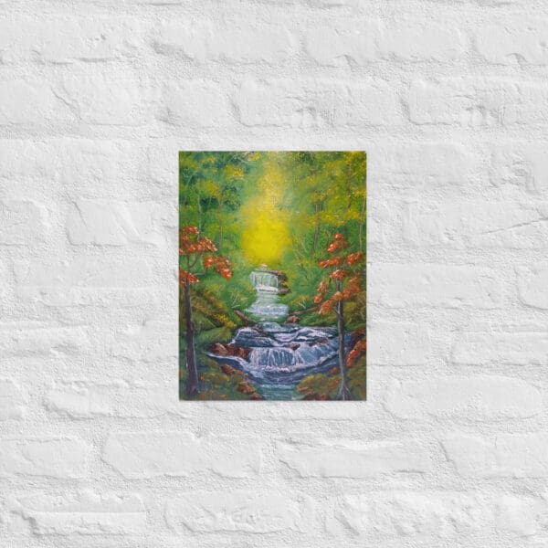 An Evening Waterfall Poster - Image 5