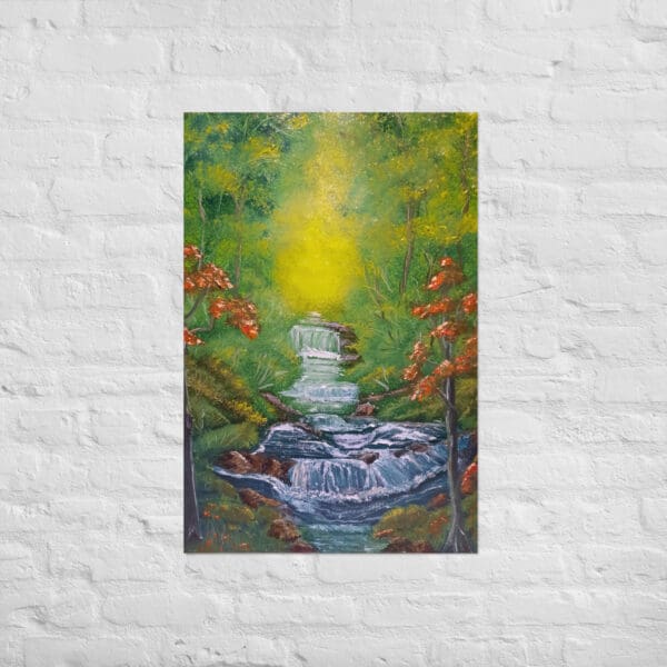 An Evening Waterfall Poster - Image 9