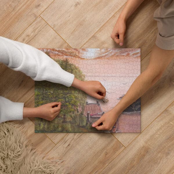 An Autumn Paddle Jigsaw Puzzle