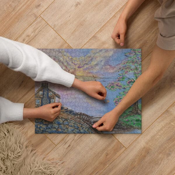 Blooming Plums Jigsaw Puzzle