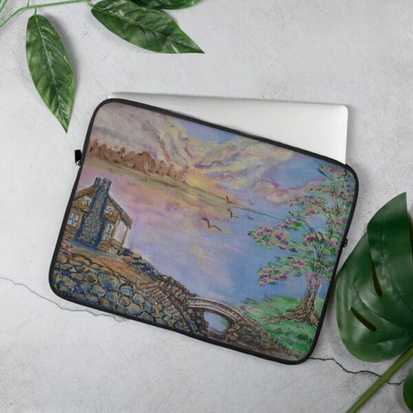 Blooming Plums Laptop Sleeve
