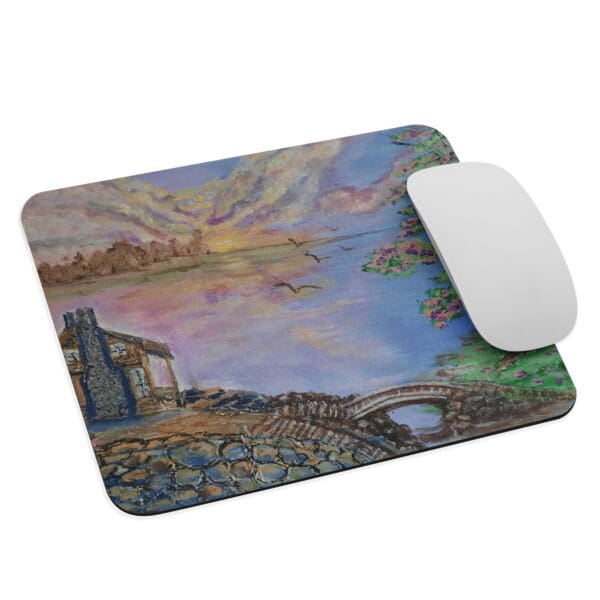 Blooming Plums Mouse Pad